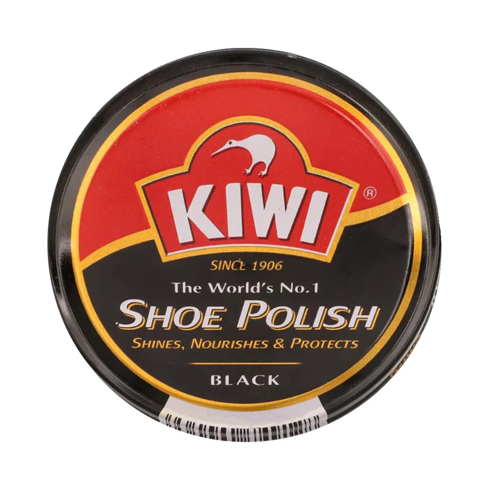 Kiwi Shoe Polish Black Tin 90ml