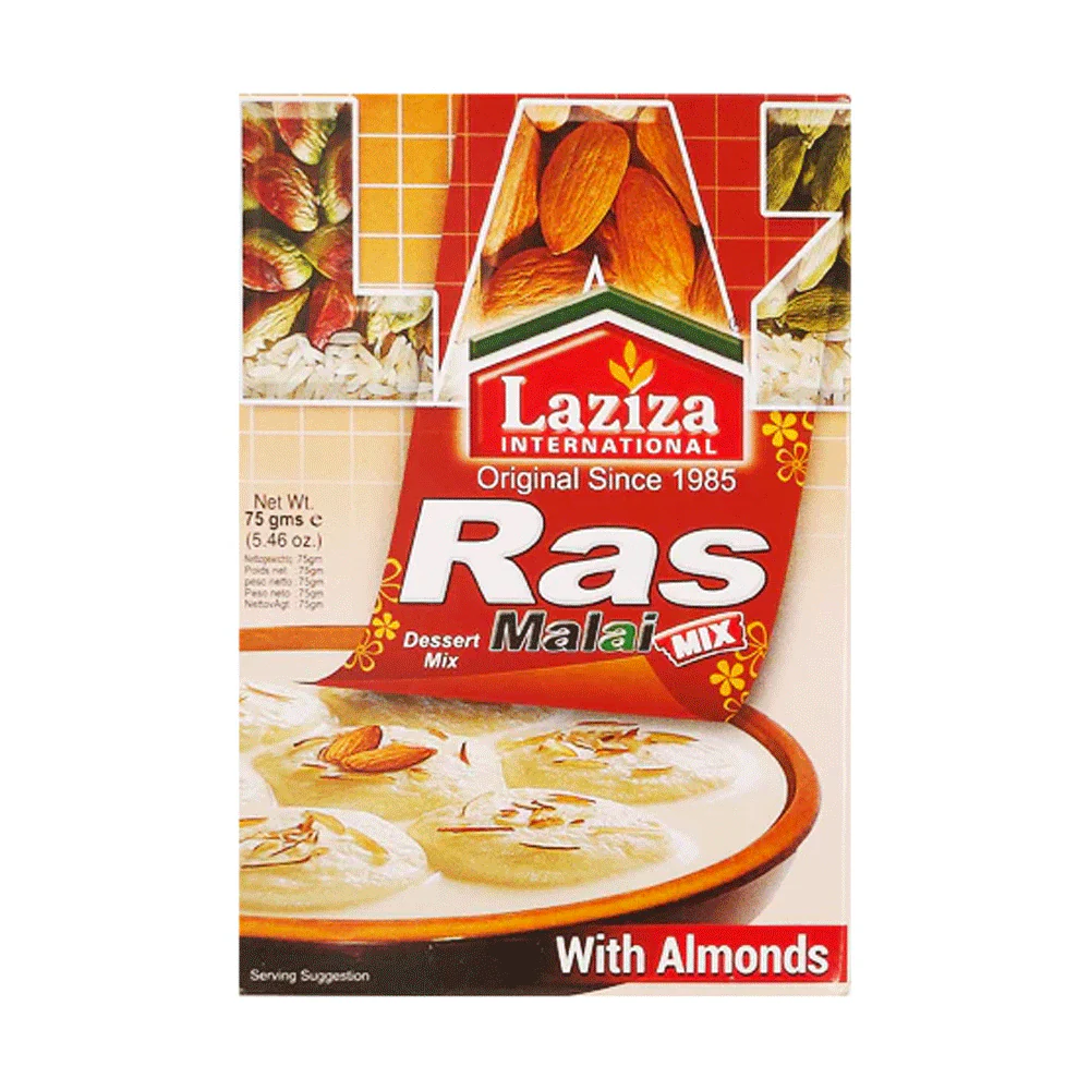 Laziza International Rasmalai Almond Mix 75g