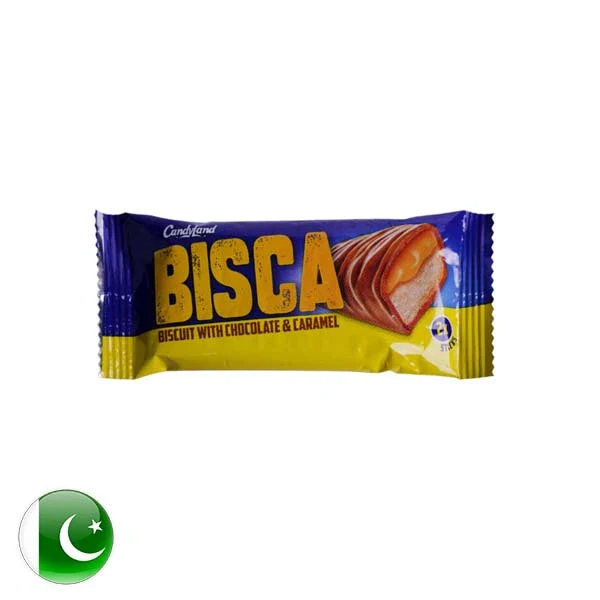 Candyland Bisca Biscuit with Chocolate and Caramel 24g