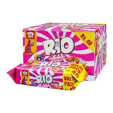 Peek Freans Rio Strawberry Vanilla Half Roll 1 Packet