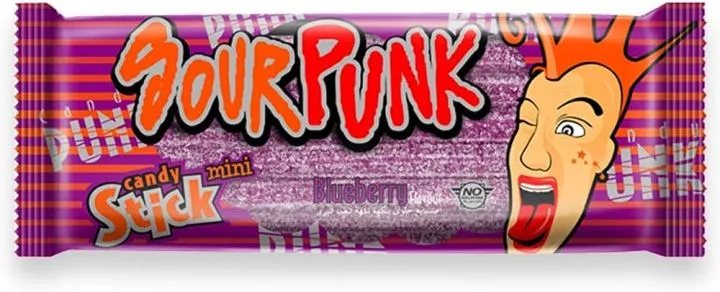 Sour Punk Blueberry Candy 20g