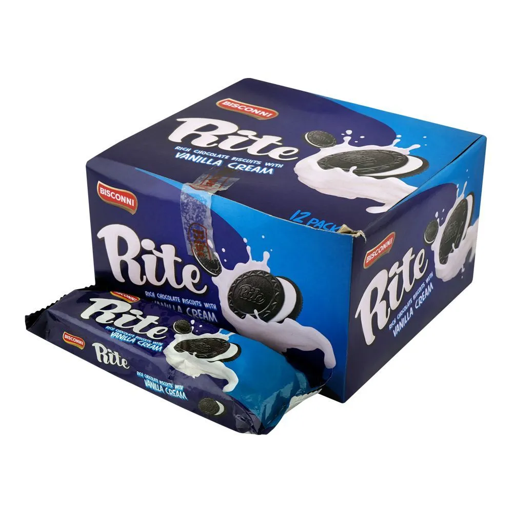 Bisconni Rite Vanilla Chocolate Biscuits 1 Packet