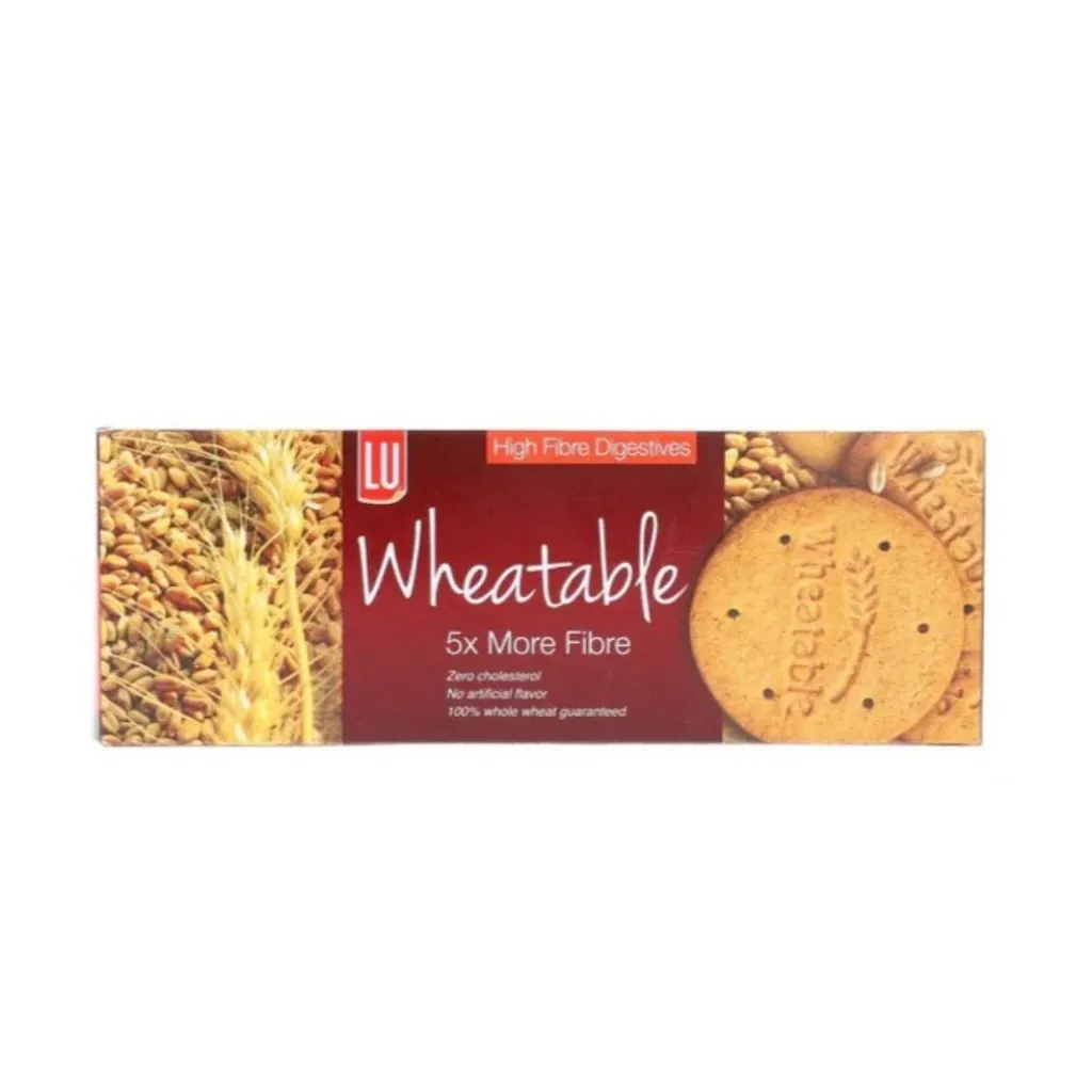 Lu Wheatable Biscuits High Fibre Digestives Family 1 Packet