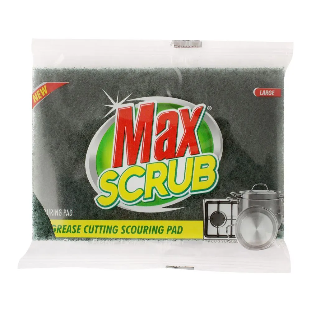 Max Scrub Scouring Pad Large 1 Packet