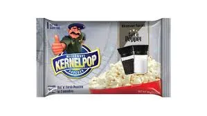 Kernelpop Microwave Popcorn Salt & Pepper 3 Pieces x 90g