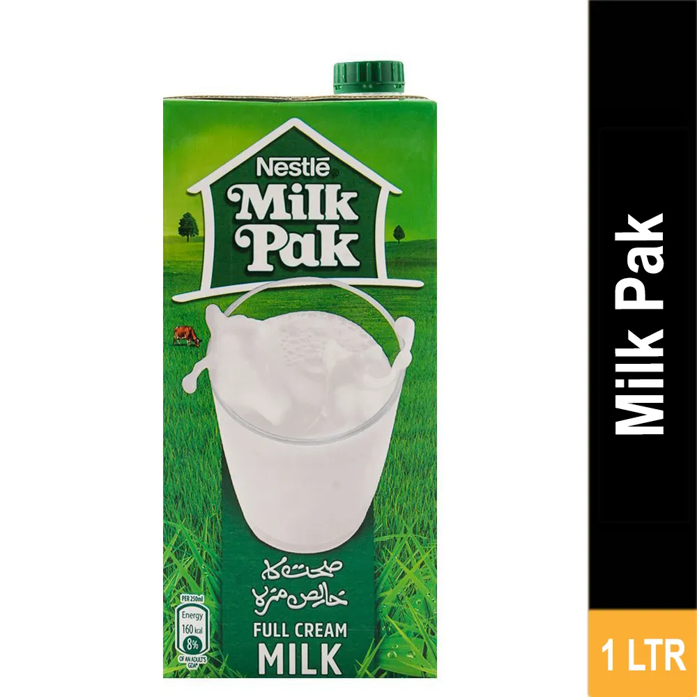 Milk Pak Full Cream UHT Milk 1000ml