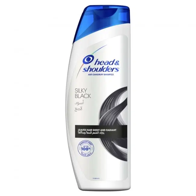 Head & Shoulders Shampoo Silky Black 185ml
