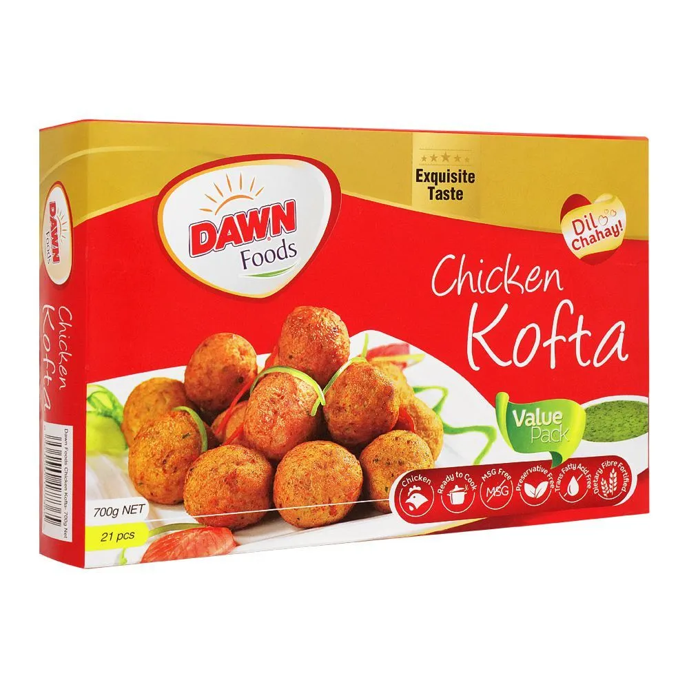 Dawn Foods Chicken Kofta Value Pack (21 Pieces) 700g