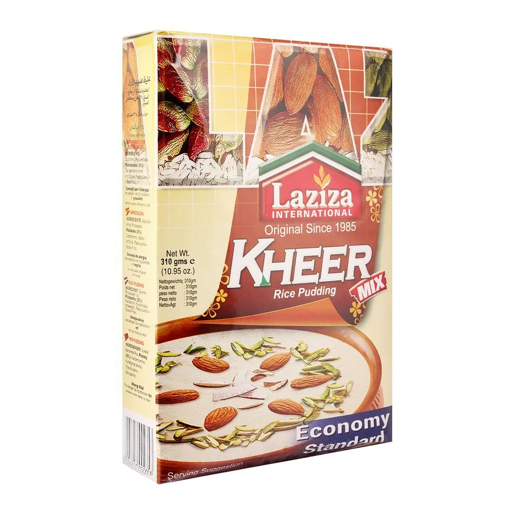 Laziza International Kheer Mix Standard Packets 310g