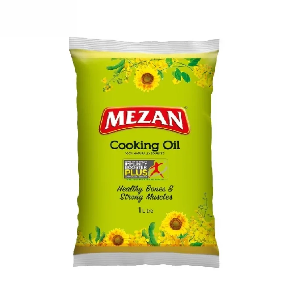 Mezan Cooking Oil Pouch 1L