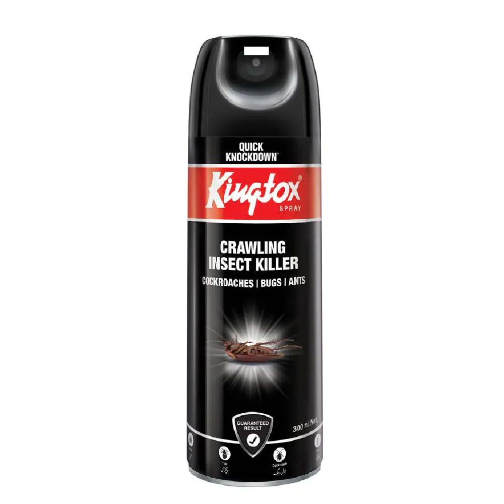 Kingtox Aerosole Cockroach Killer Black 400ml