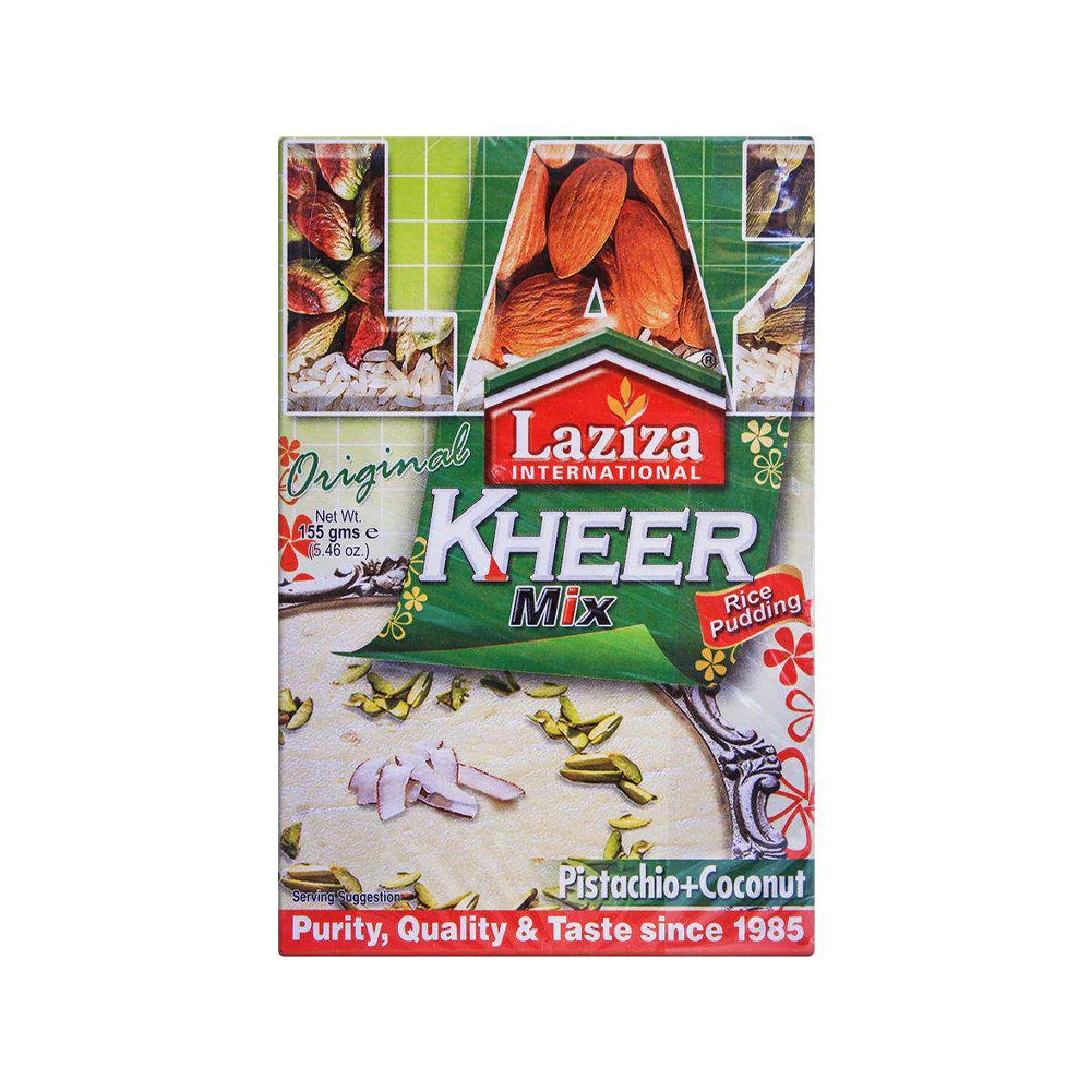 Laziza International Kheer Mix Pistachio & Coconut 155g