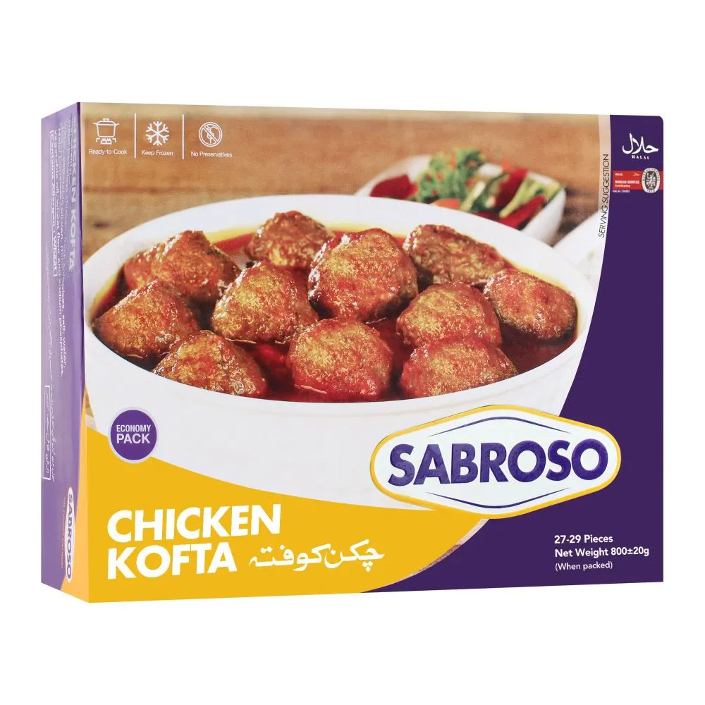 Sabroso Chicken Kofta 27 Pieces 800g