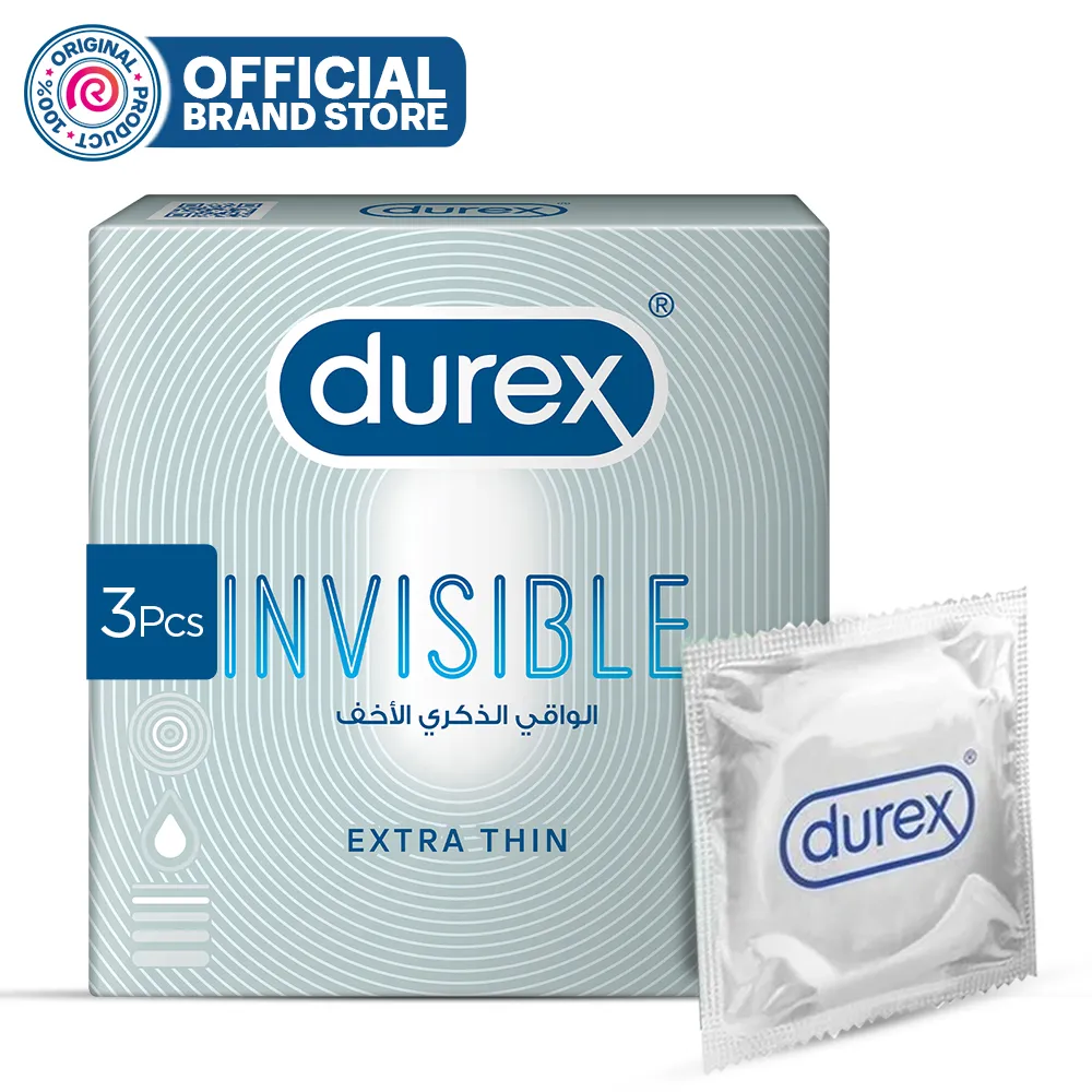 Durex Condoms Invisible 3 Pieces