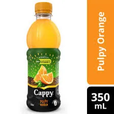 Local Cold Drink Cappy Pulpy Orange Juice 350ml