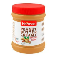 Herman Peanut Butter Creamy Sugar Free 340g