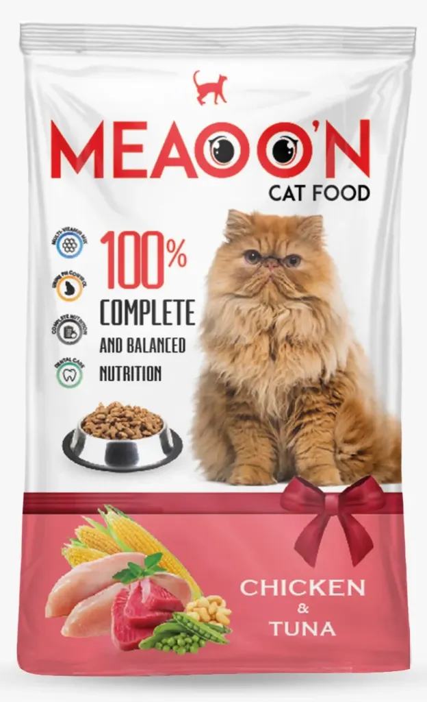 Meaoon Cat Food Chicken & Tuna Imported 400g