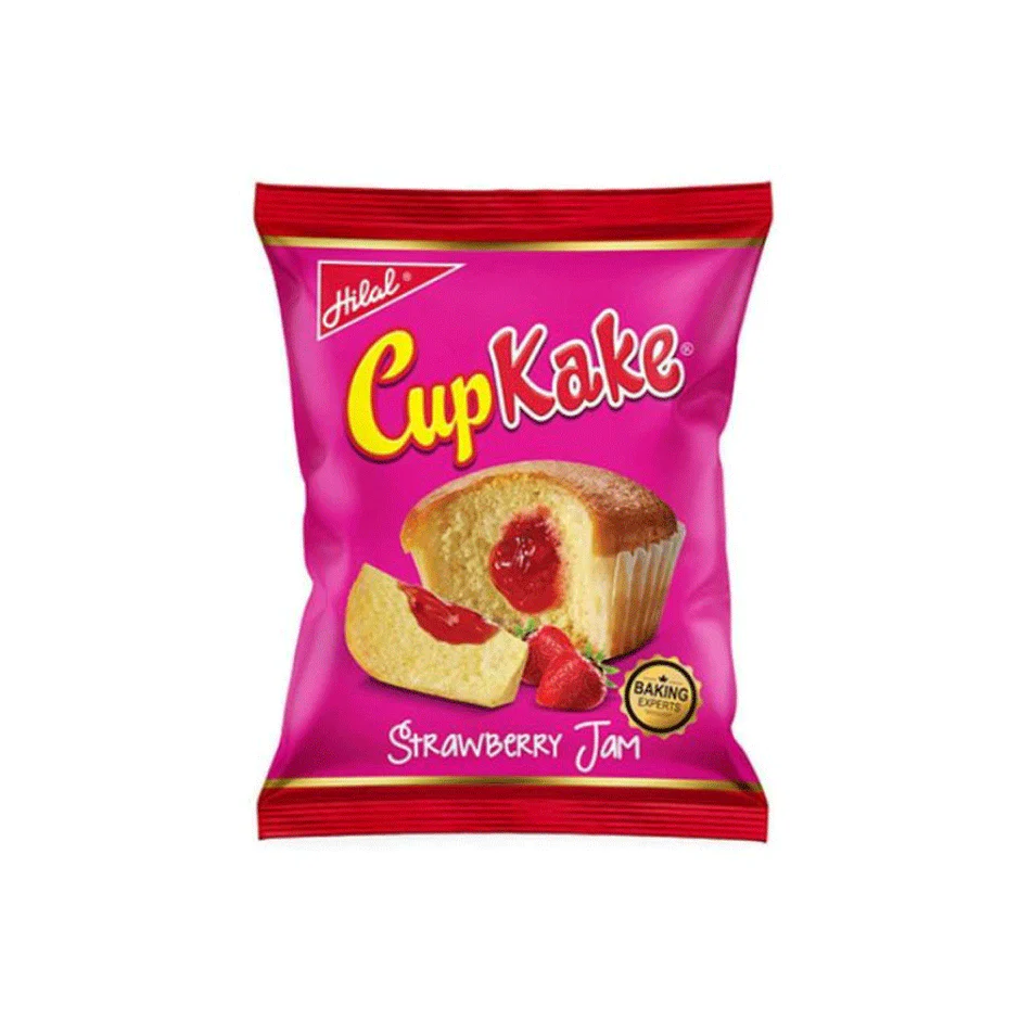 Hilal Cup Cake Strawberry 22g