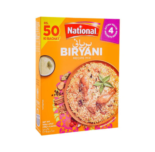 National Biryani Recipe Mix Saver Pack 156g