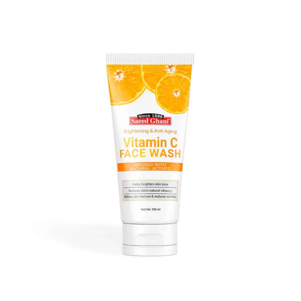 Saeed Ghani Vitamin C Brightening & Anti-Aging Face Wash 100ml