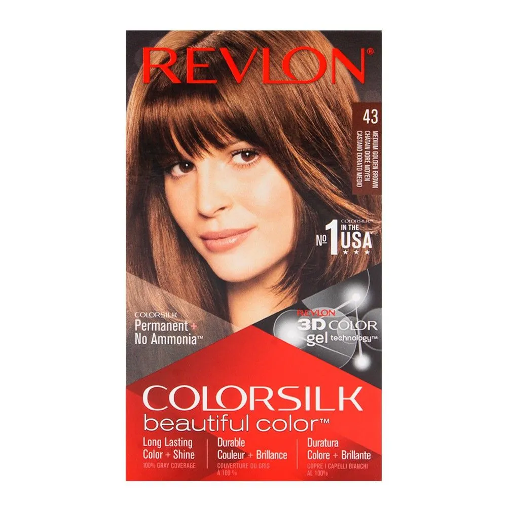 Revlon Colorsilk Golden Brown Medium 1 Packet