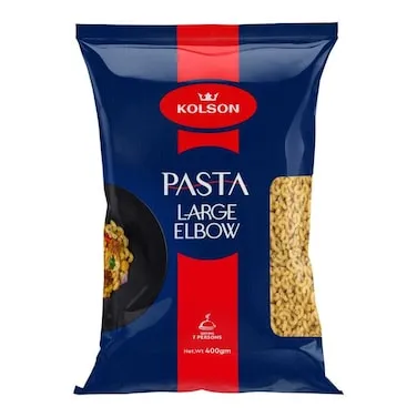Kolson Large Elbow Macaroni Pouch 400g