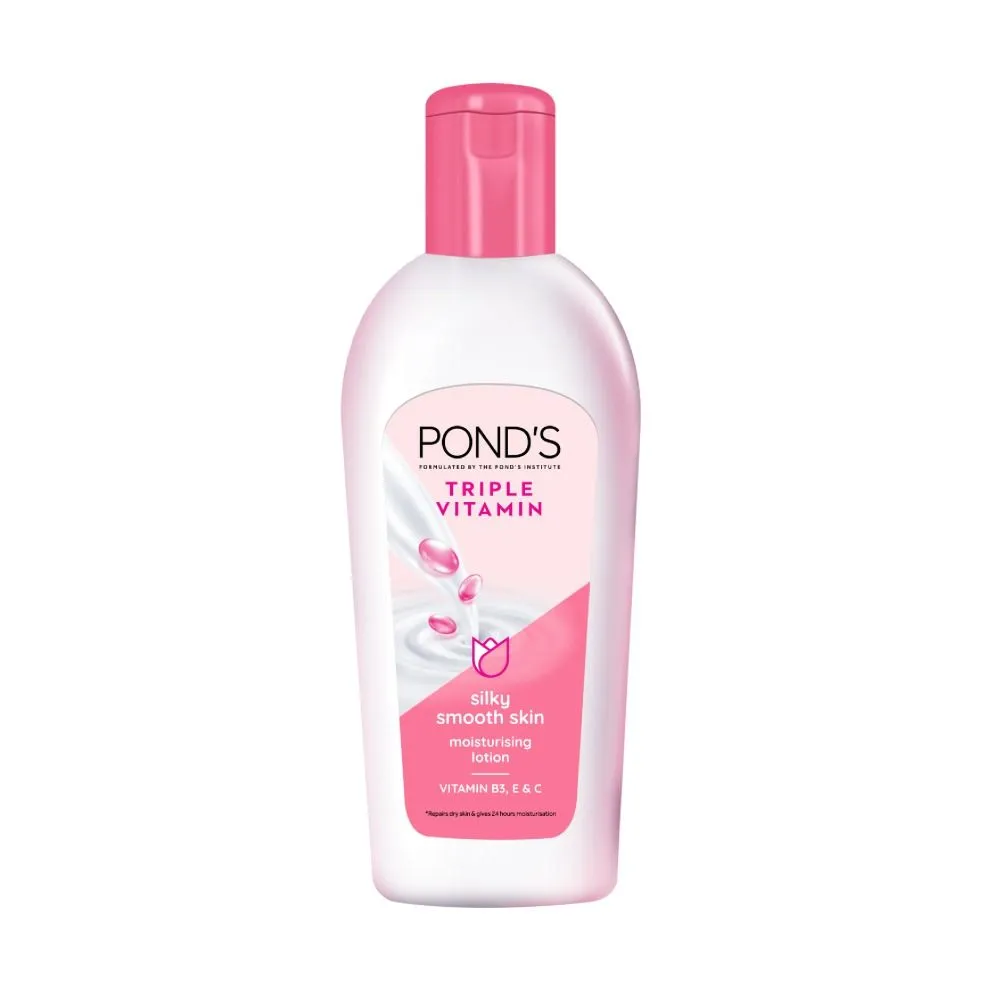 Pond's Triple Vitamin Moisturizing Lotion Silky Smooth Skin 200ml