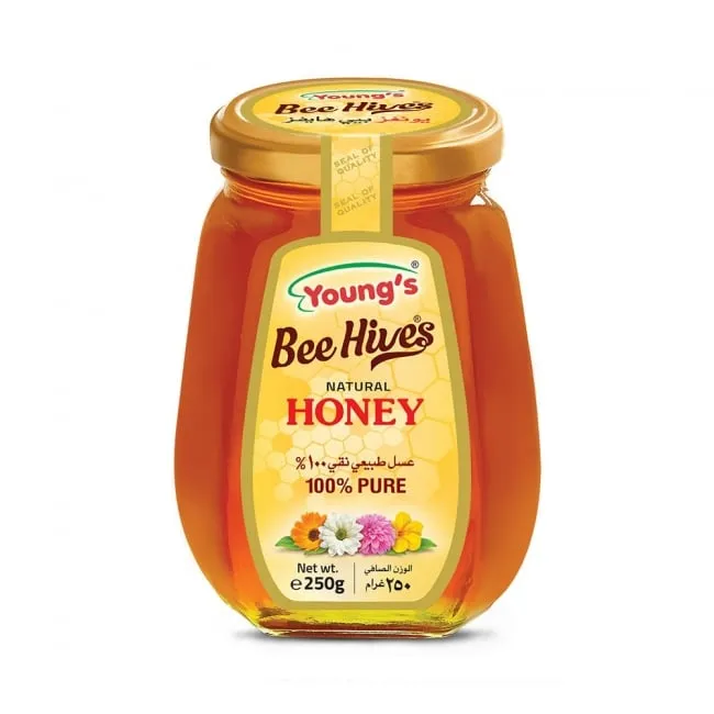 Young's Honey Bee Hives Jar 250g