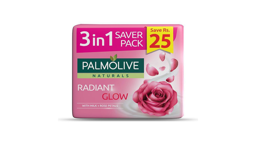 Palmolive Naturals Bar Soap Saver Packets Radiant Glow 3 Pieces x 98g