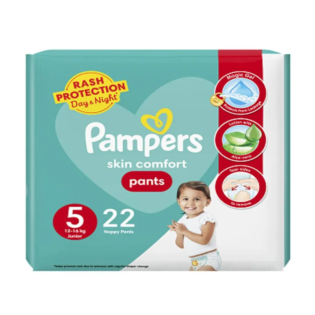 Pampers Skin Comfort Pants (16kg) 22 Pieces