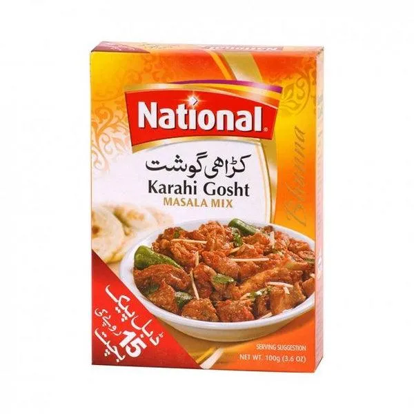 National Karahi Gosh Masala 100g