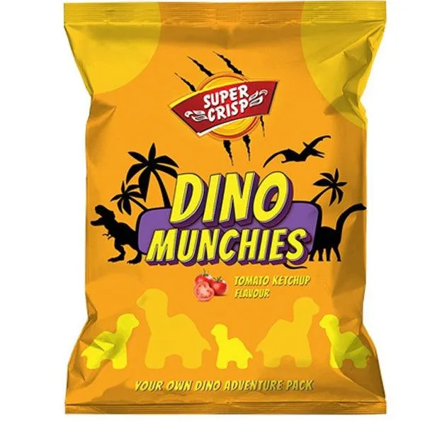 Super Crisp Dino Munchies Ketchup 21g