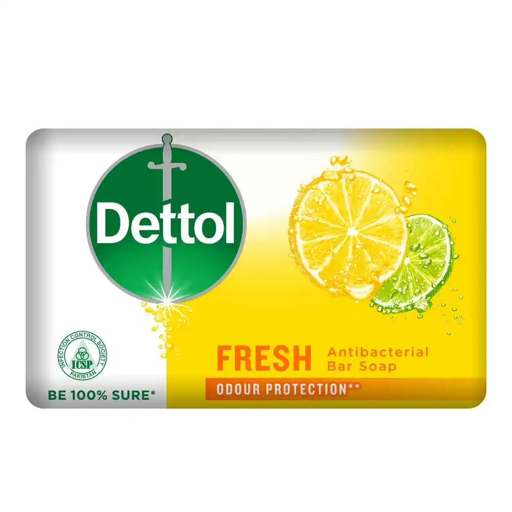 Dettol Antibacterial Fresh Soap 130g