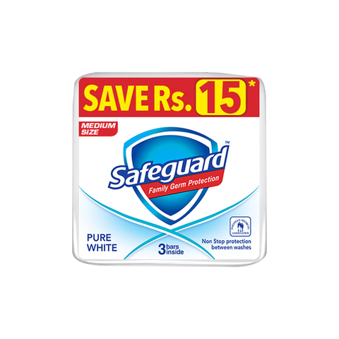 Safeguard White 3 x 103g
