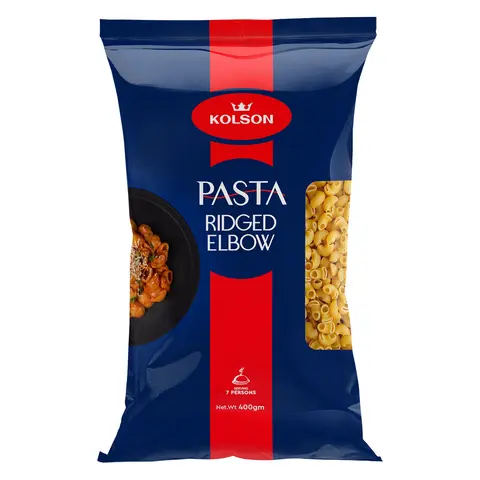 Kolson Ridged Elbow Macaroni Pouch 400g