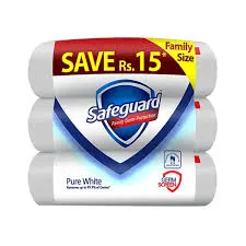 Safeguard White 3 x 135g