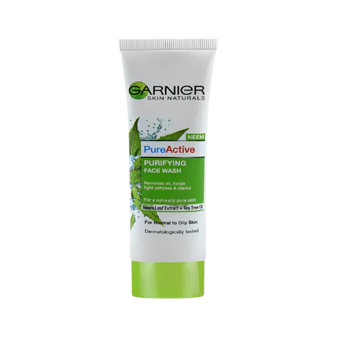 Garnier Face Wash Pure Active Neem Purifying 100ml