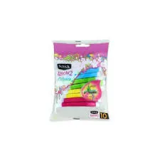 Schick Exacta Colours Razor 2 Pieces