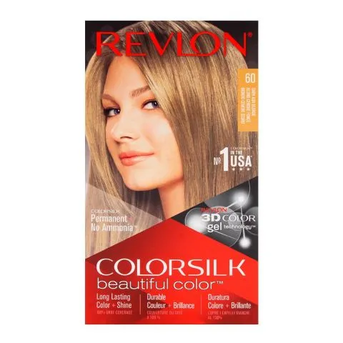 Revlon Color Silk Beautyful Color Dark Ash Blonde (No.60) 1 Unit