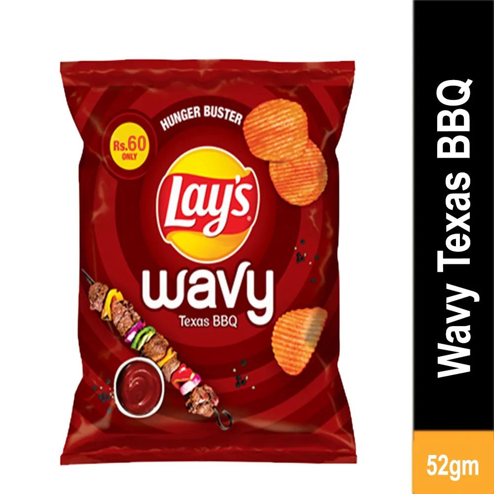 Lays Wavy BBQ (Rs.70) 1 Unit