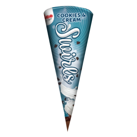 Hico Swirls Cookies & Cream Cone 100ml