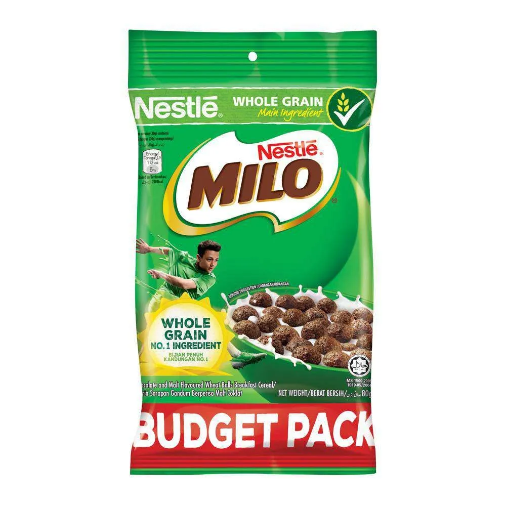 Milo Cereal Pouch 80g