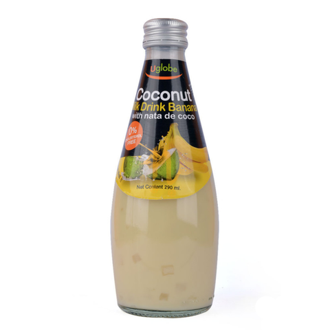 Uglobe Coconut Drink Milk Banana Basic 290ml