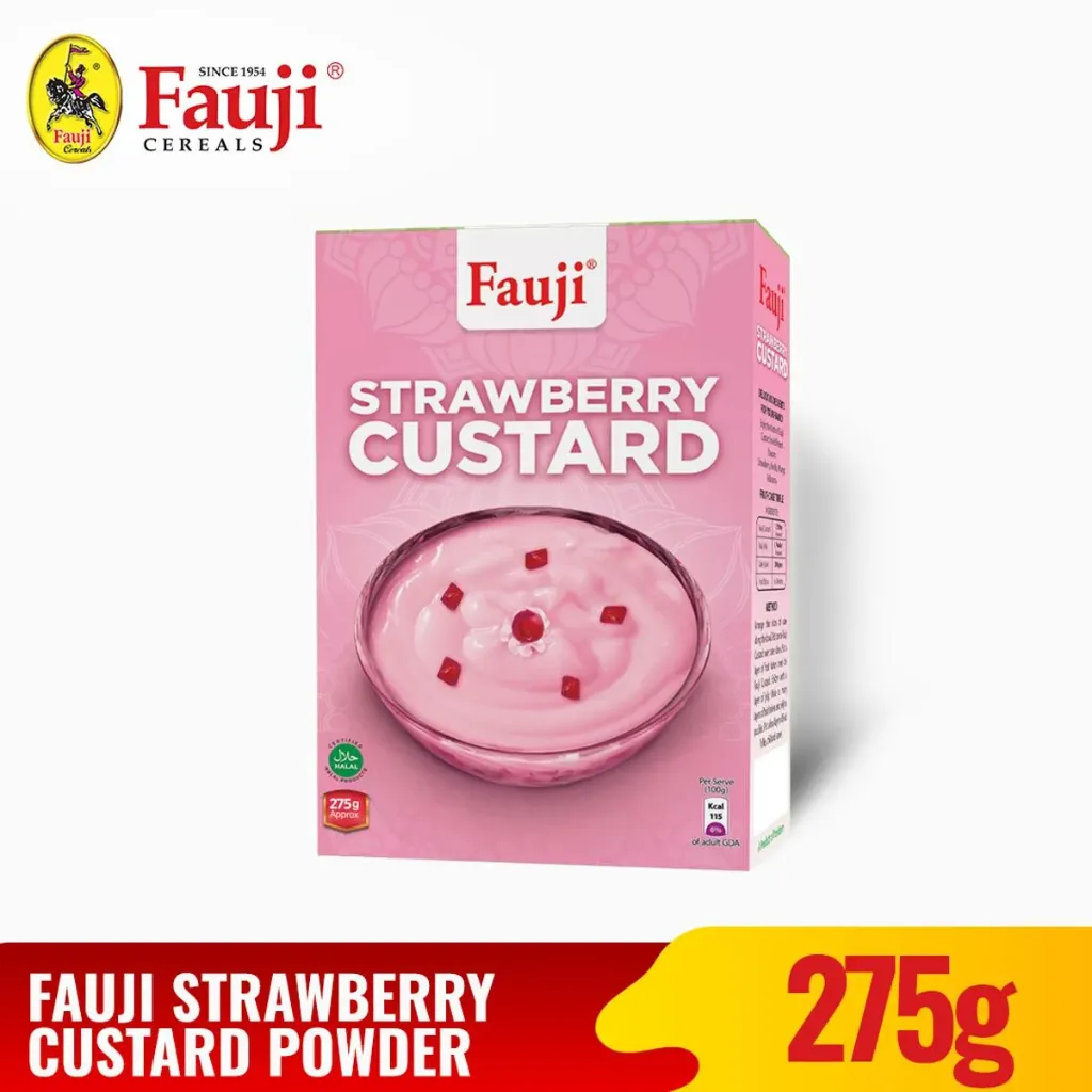 Fauji Custard Strawberry 275g