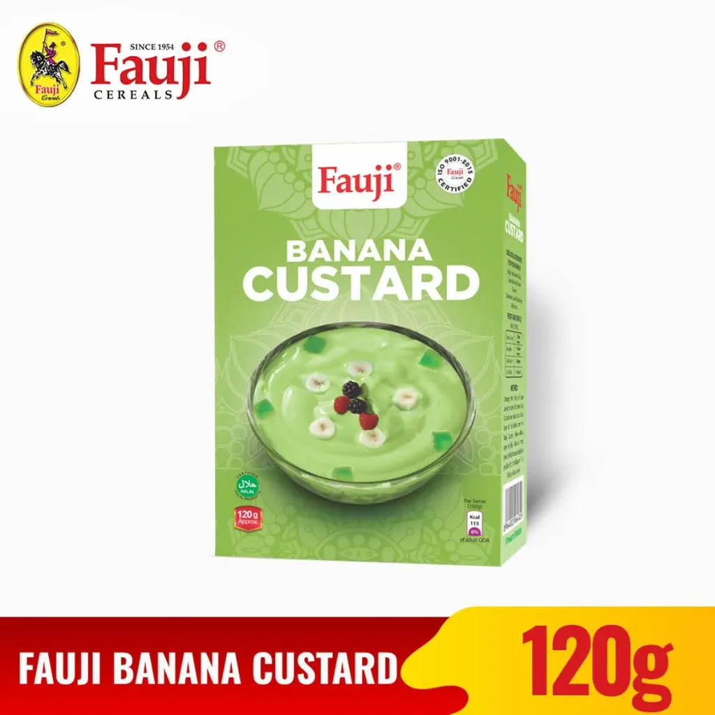 Fauji Banana Custard 120g