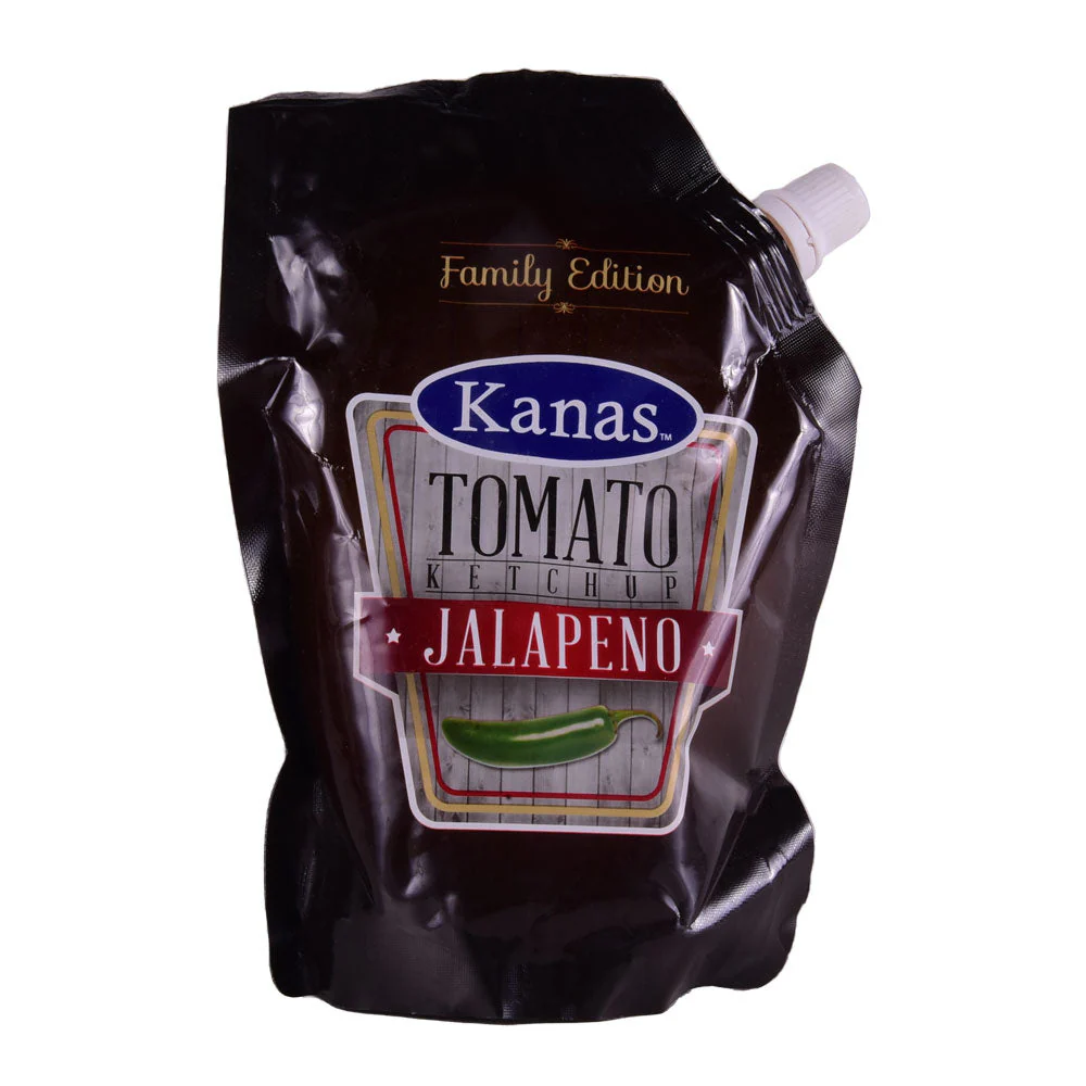 Kanas Tomato Ketchup Jalapeno 400g