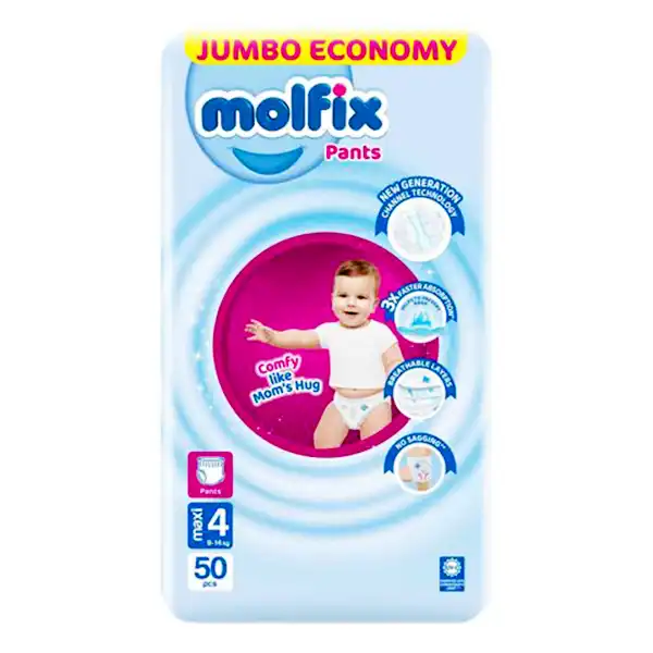 Molfix Pants Maxi Jumbo 50 Pieces