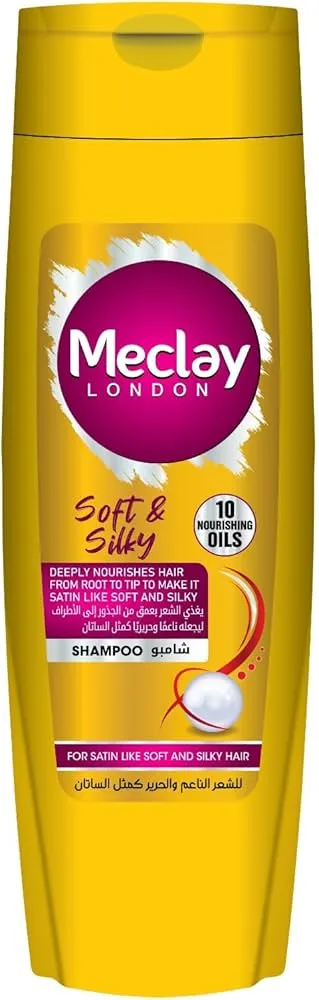 Meclay London Soft & Silky Shampoo 185ml