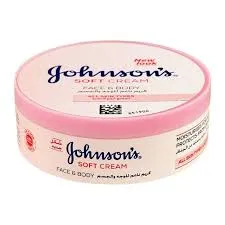 Johnson's Skin Soft Cream Face & Body 200ml