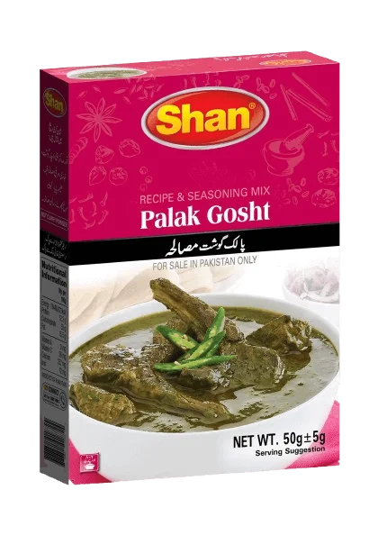 Shan Palak Gosht Masala 50g
